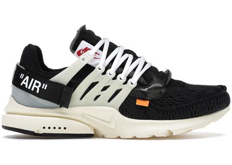 nike air presto off white welche größe